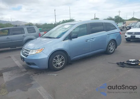 2013 Honda Odyssey Ex-L from USA, damaged, VIN 5FNRL5H67DB085754